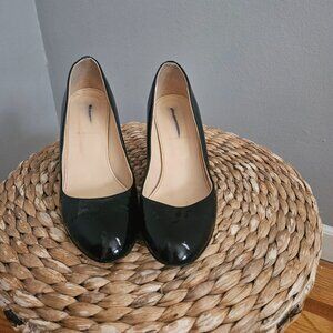 J. Crew patent leather wedges size 8